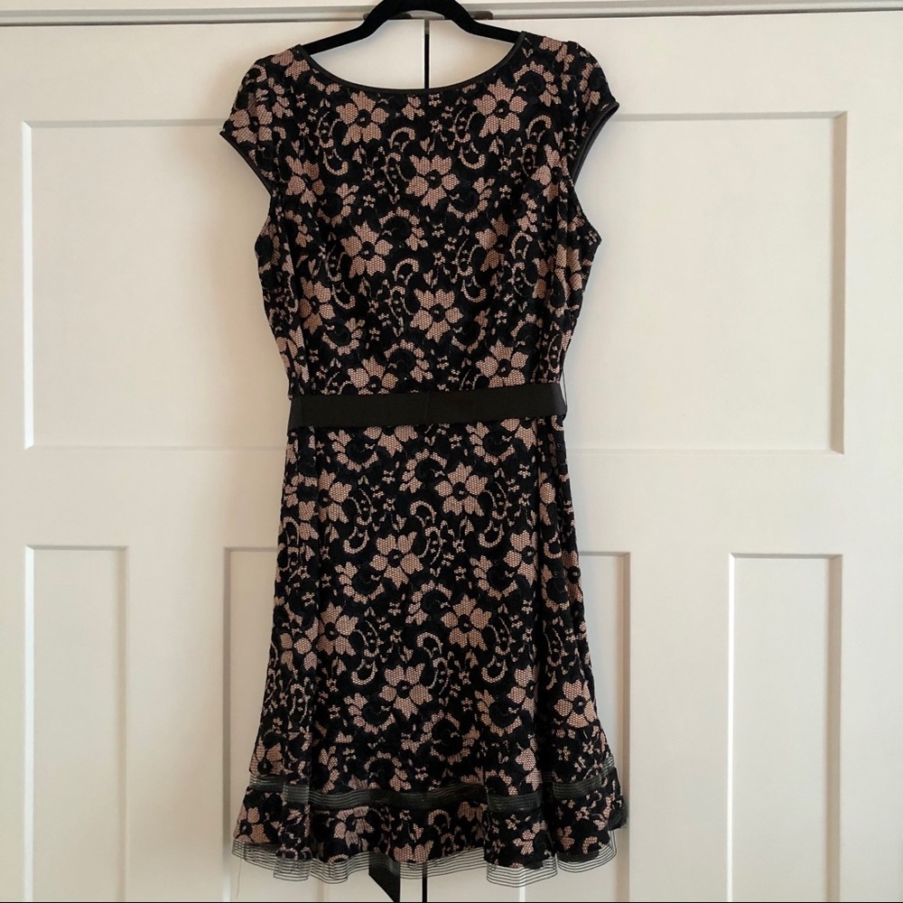 Black and Pink Dress
